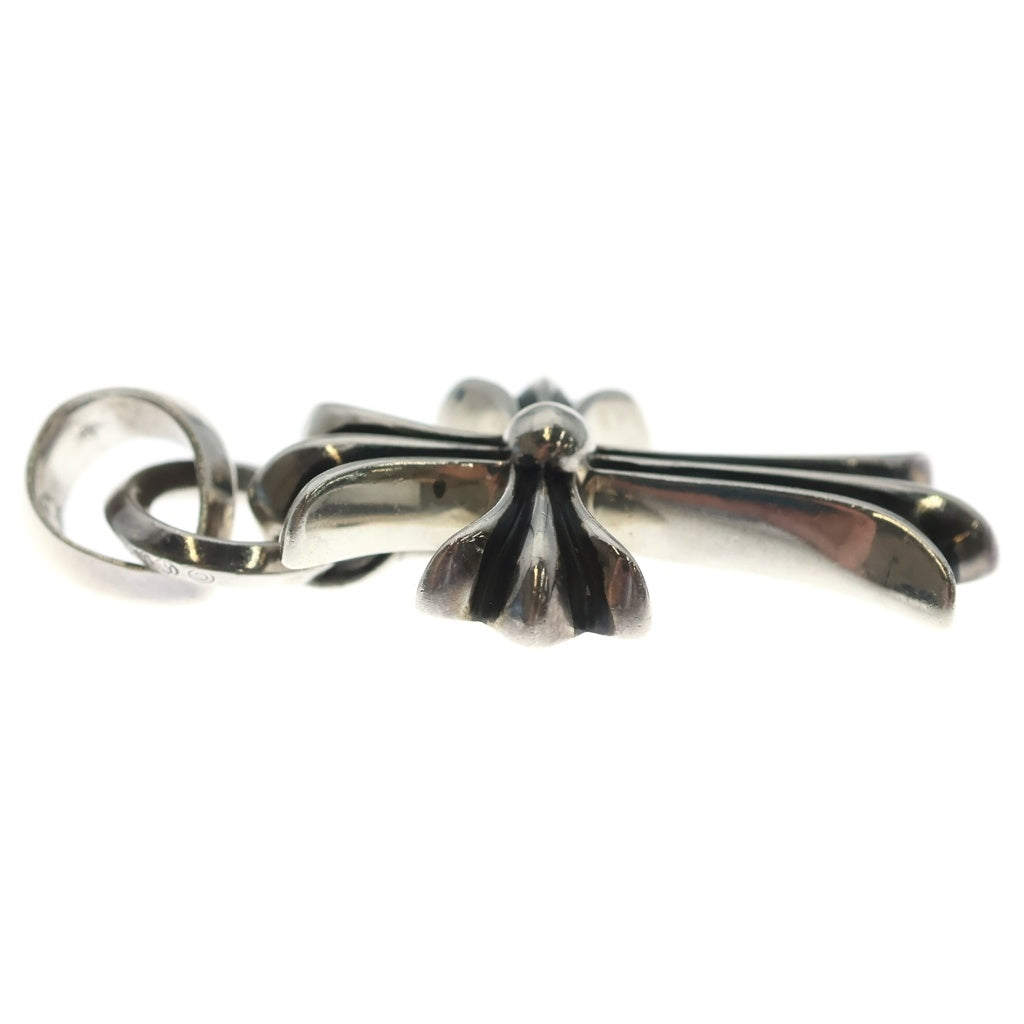 CHROME HEARTS(クロムハーツ) CH CRS SML W/BALE Wベイル スモールCHクロス ペンダントトップ シルバー BCA218