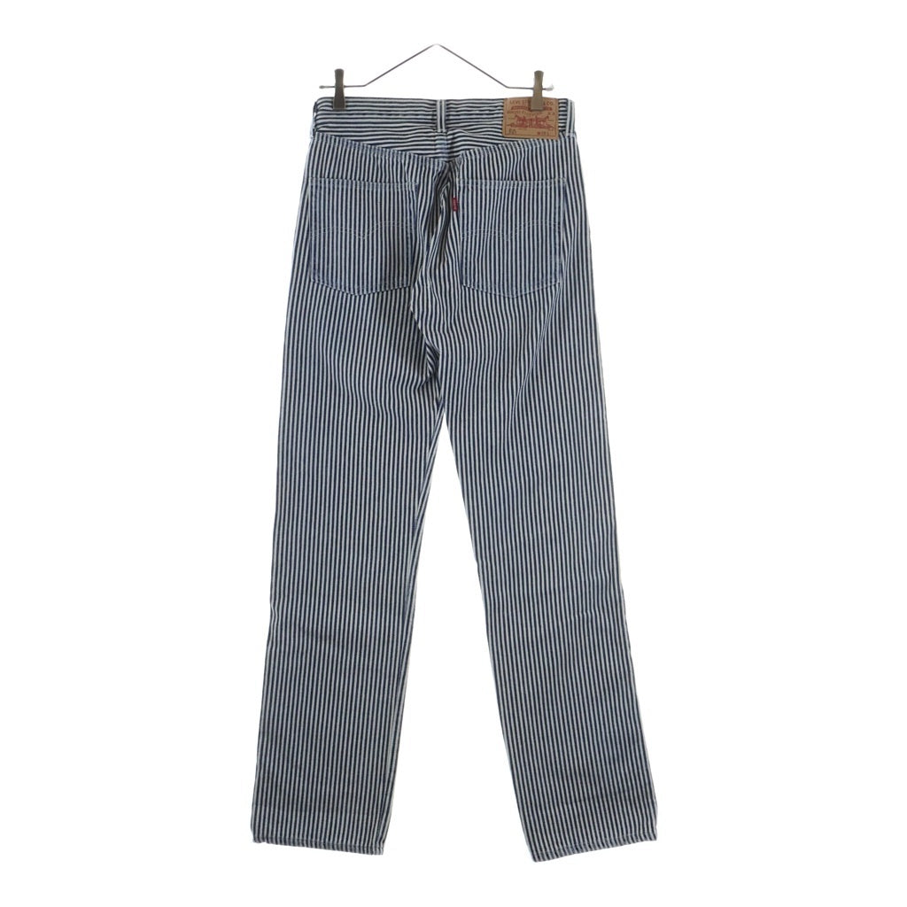 Levi's リーバイス × NIGO HICKORY STRIPE 501 ニゴ ヒッコリーストライプパンツ ホワイト/ネイビー A5903-0000 Levi's(リーバイス) × NIGO HICKORY STRIPE 501 ニゴ ヒッコリー