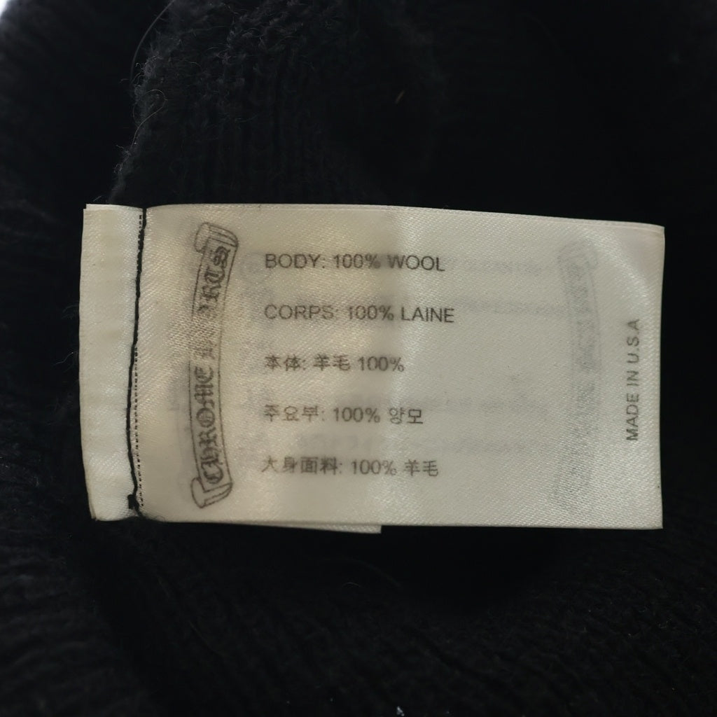 CHROME HEARTS(クロムハーツ) WOOL WATCH CAP ウールワッチキャップ CHプラスビーニーキャップ帽子
