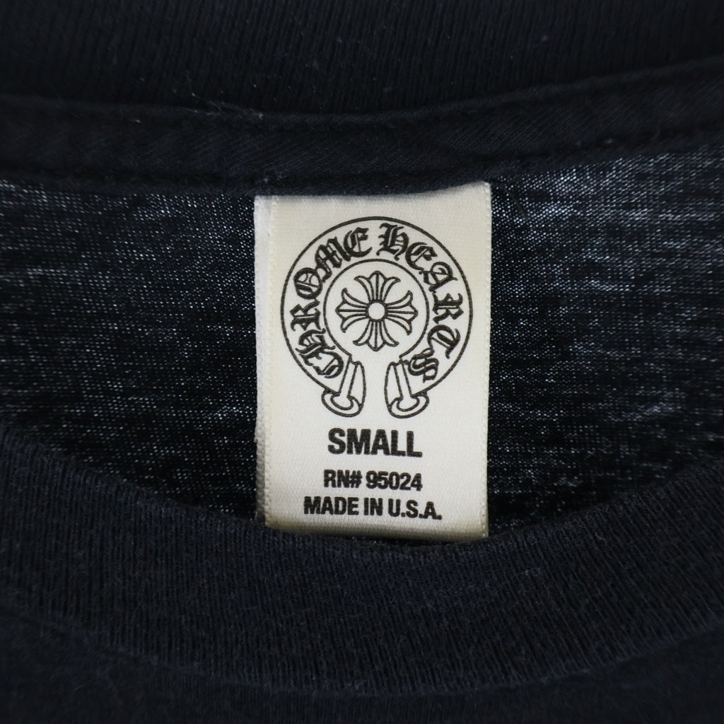 CHROME HEARTS(クロムハーツ) TOKYO FOTI L/S TEE TOKYO限定 フォティプリント 長袖カットソーTシャツ ブラック
