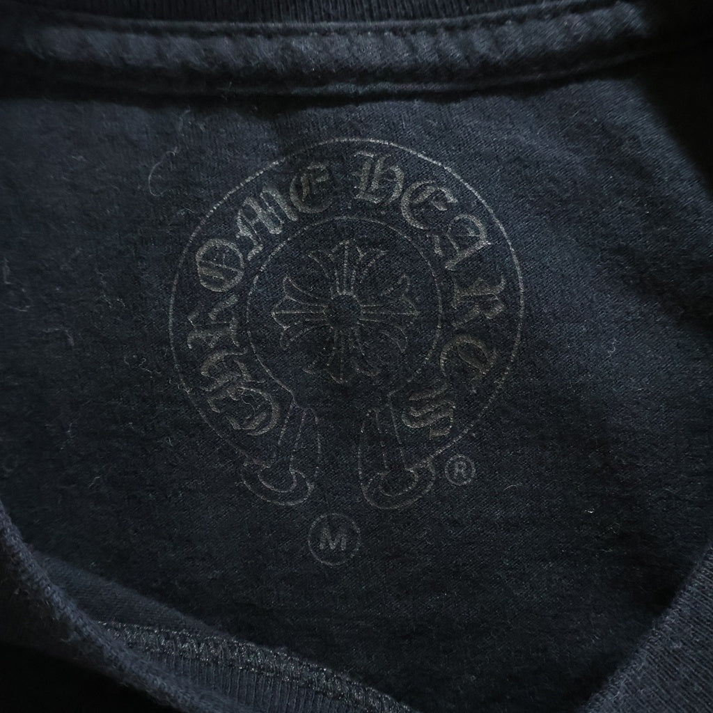 CHROME HEARTS(クロムハーツ) FOTI JAVIS S/S TEE フォティジャービス クルーネック半袖カットソーTシャツ ブラック