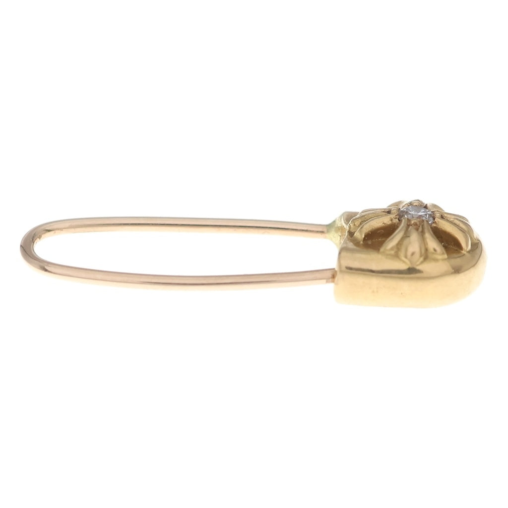 CHROME HEARTS(クロムハーツ) 22K ER SAFETY PIN 1DIA セーフティピン