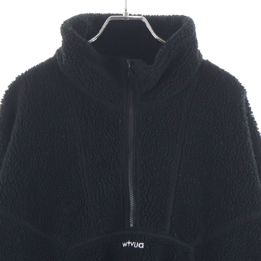WTAPS(ダブルタップス) 22AW MECH JACKET POAC BOA メック ハーフジップ ボアジャケット ブラック 222ATDT-JKM01