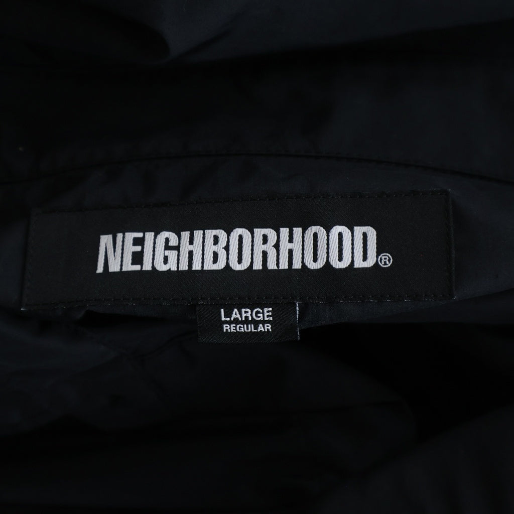 NEIGHBORHOOD(ネイバーフッド) Plain Shirt LS ナイロンシャツ コーチ