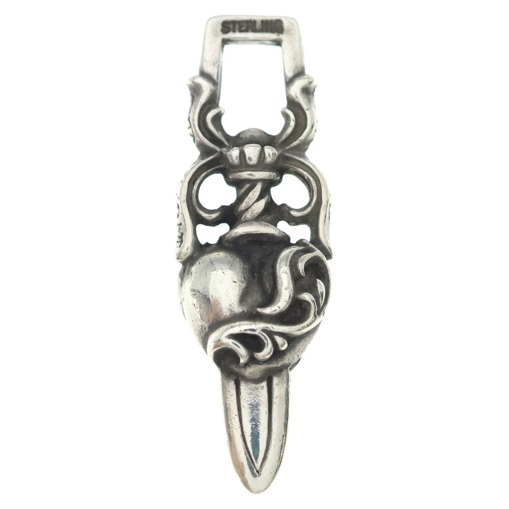CHROME HEARTS(クロムハーツ) DAGGER HEART ダガーハート ペンダントトップ シルバー BCA243
