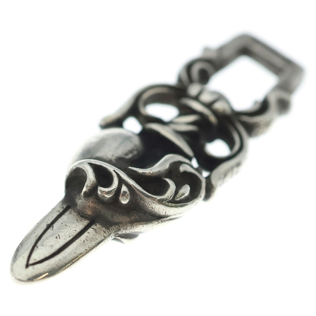 CHROME HEARTS(クロムハーツ) DAGGER HEART ダガーハート ペンダントトップ シルバー BCA243