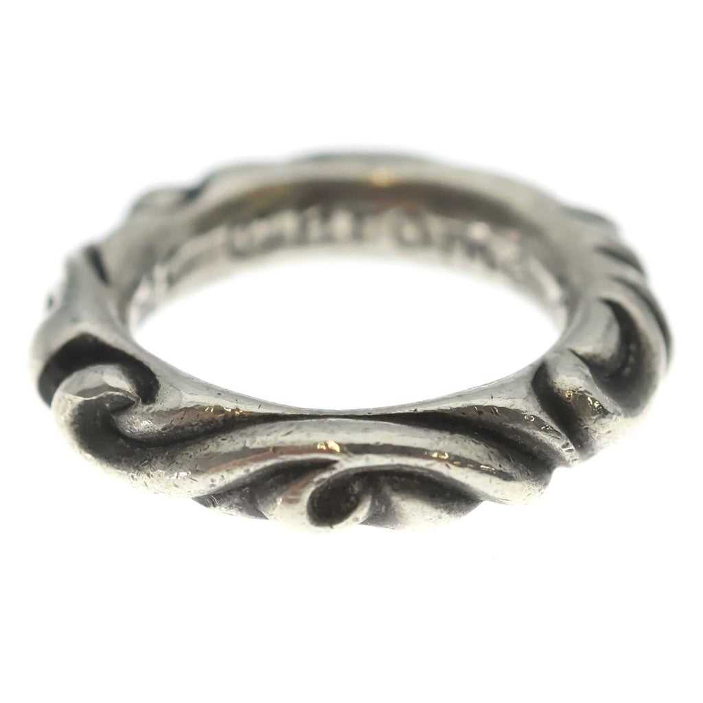CHROME HEARTS(クロムハーツ) SCRL BAND スクロールバンド リング シルバー BCA351
