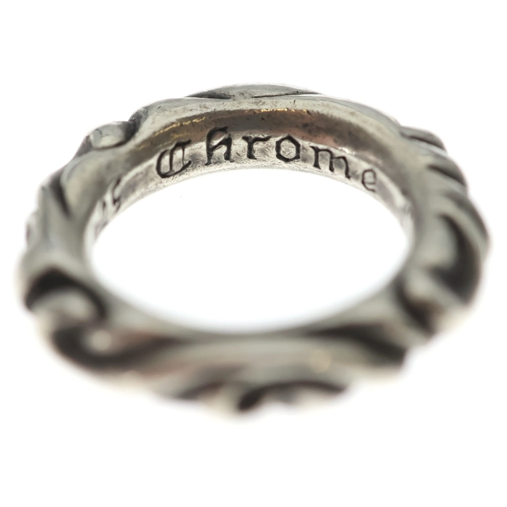 CHROME HEARTS(クロムハーツ) SCRL BAND スクロールバンド リング シルバー BCA351