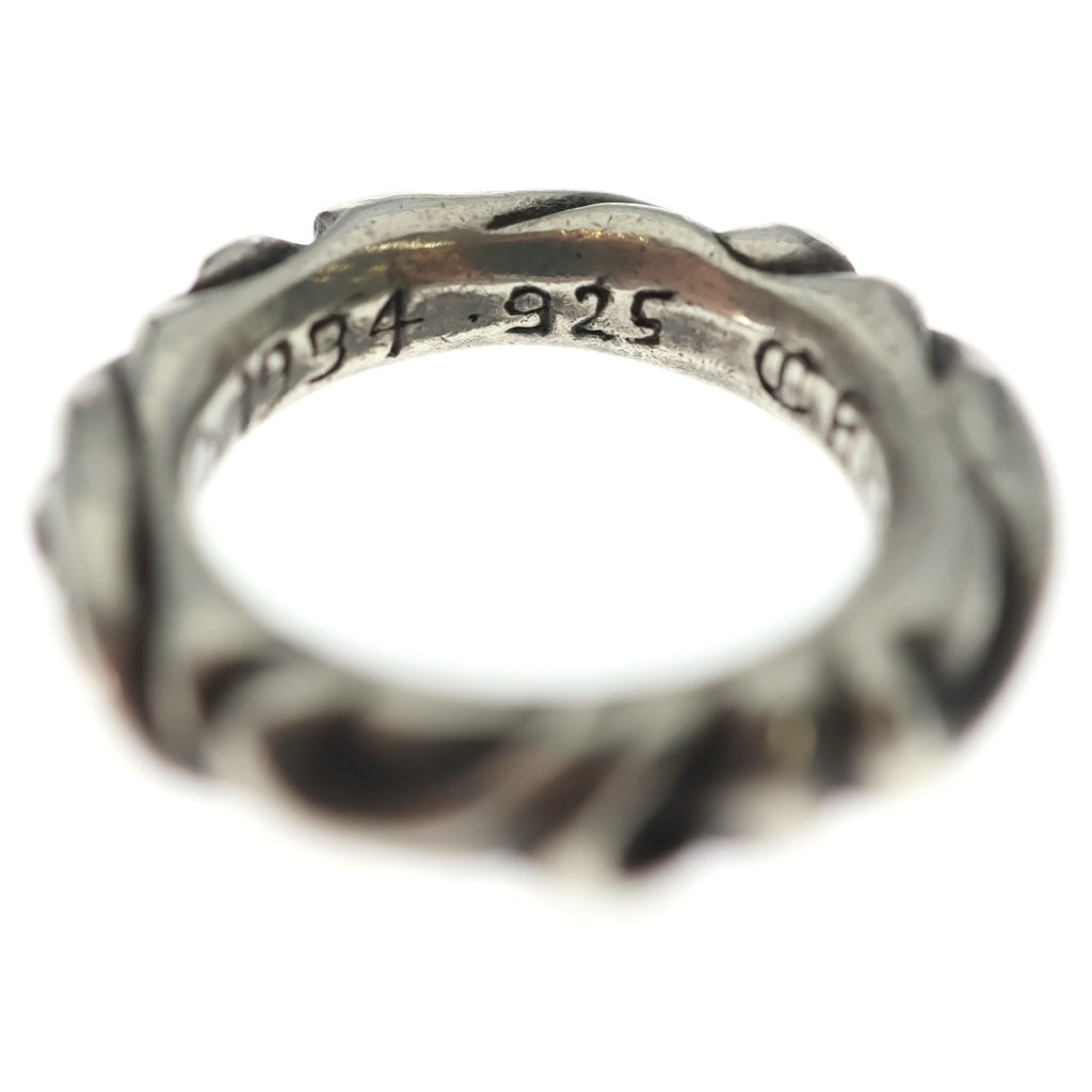 CHROME HEARTS(クロムハーツ) SCRL BAND スクロールバンド リング シルバー BCA351