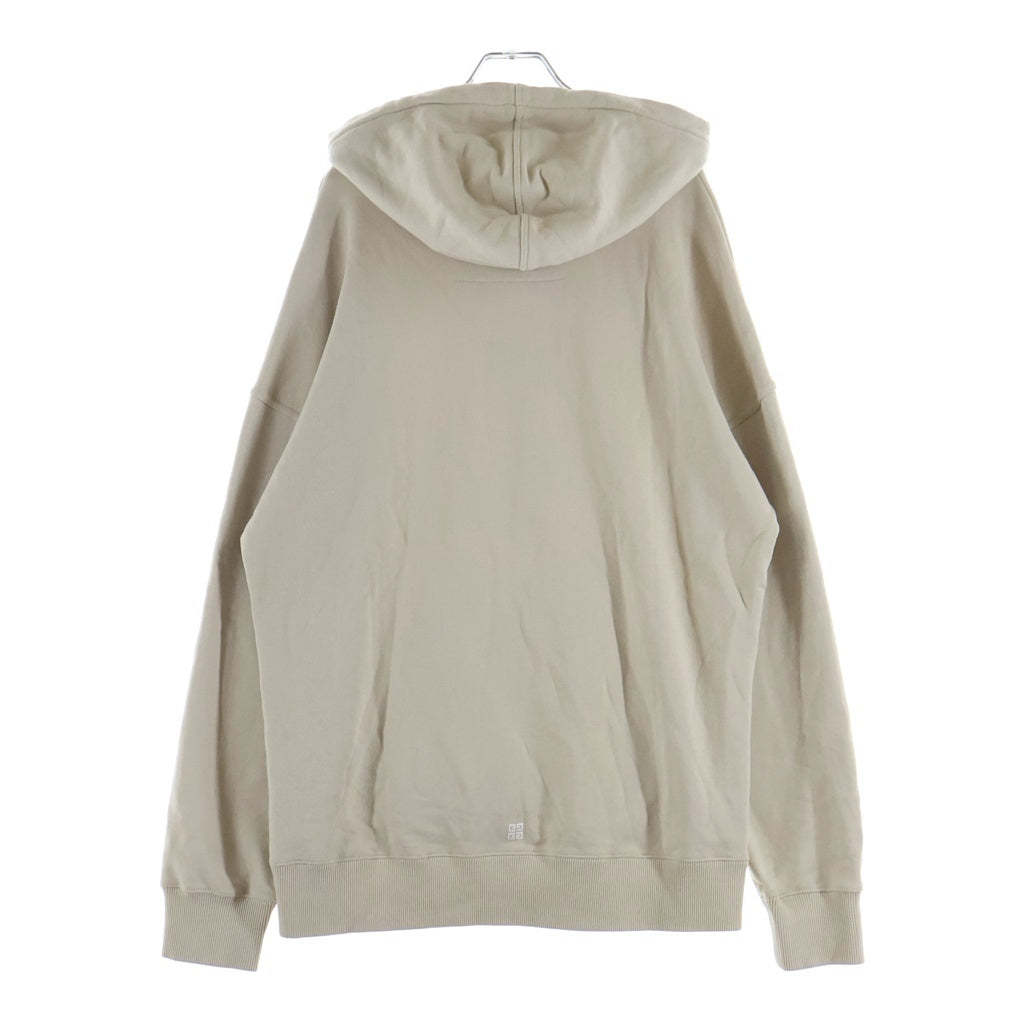 GIVENCHY(ジバンシィ) フロントロゴ プルオーバースウェットパーカー ベージュ BMJOHC3YAC