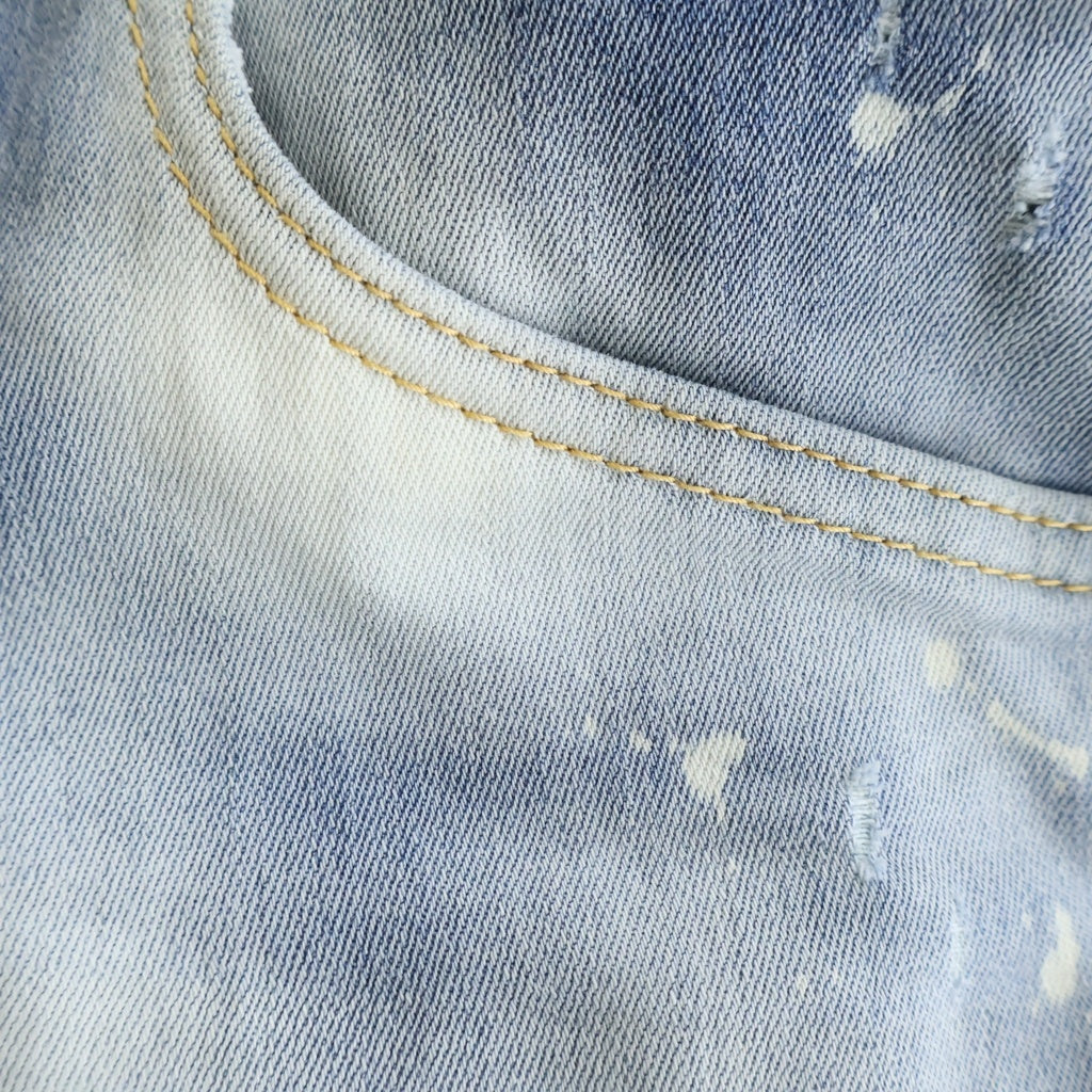 DSQUARED2(ディースクエアード) SUPER TWINKY JEAN スーパートゥインキー スキニーデニムパンツ インディゴ S74LB0996 S30708