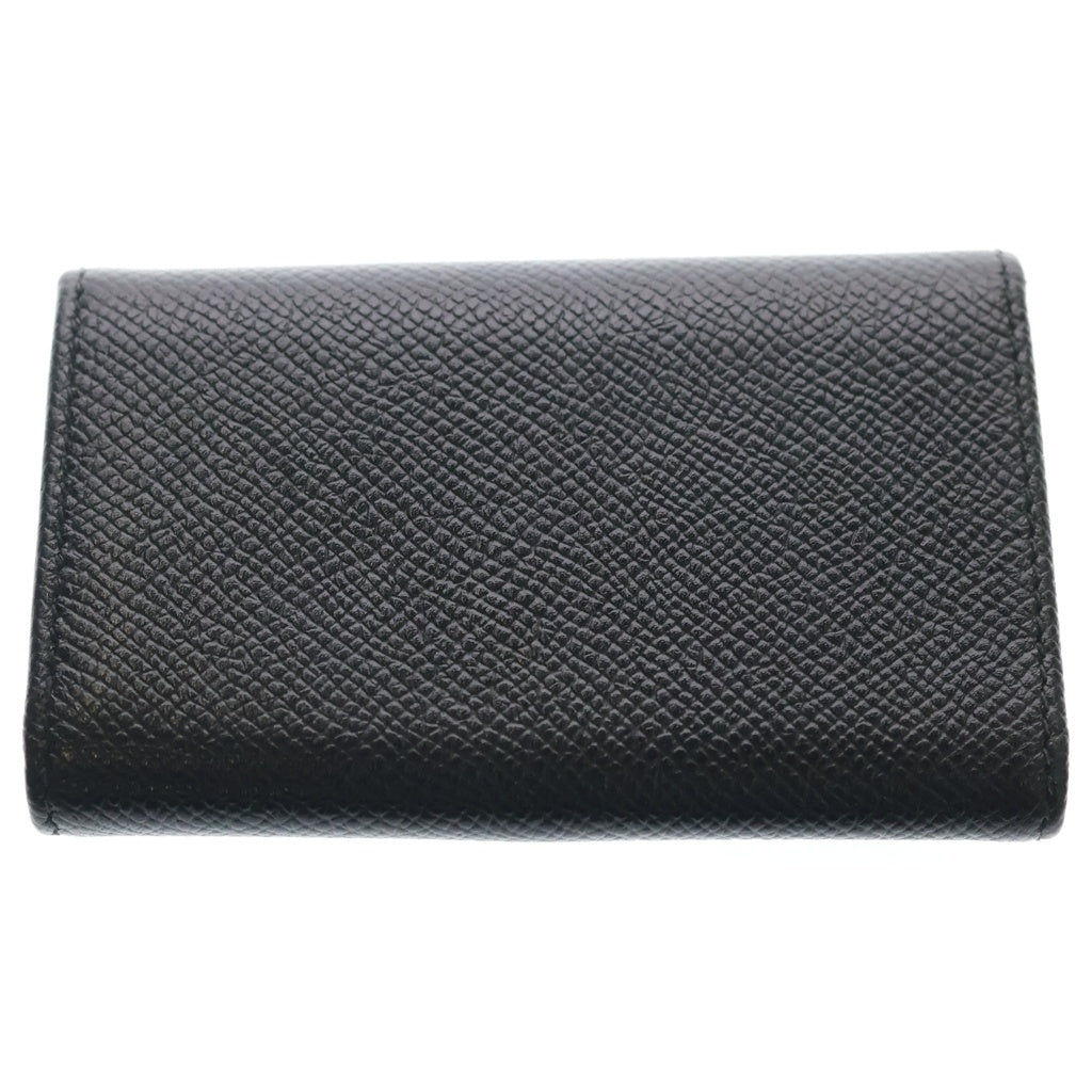 BVLGARI(ブルガリ) 6連キーケース レザー ブラック SV金具
