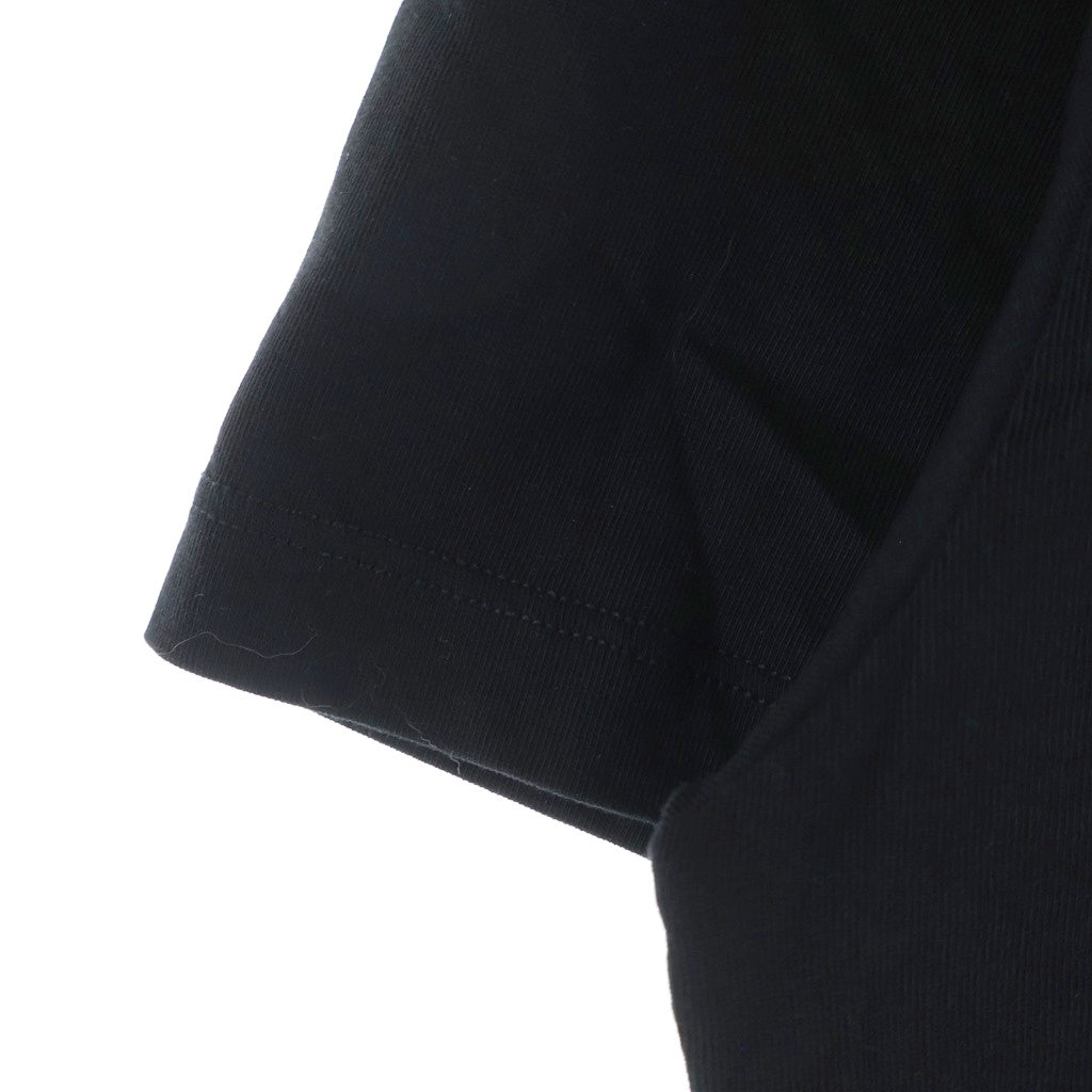 LOEWE(ロエベ) アナグラムプリント クルーネック半袖カットソーTシャツ ブラック H526Y22X75