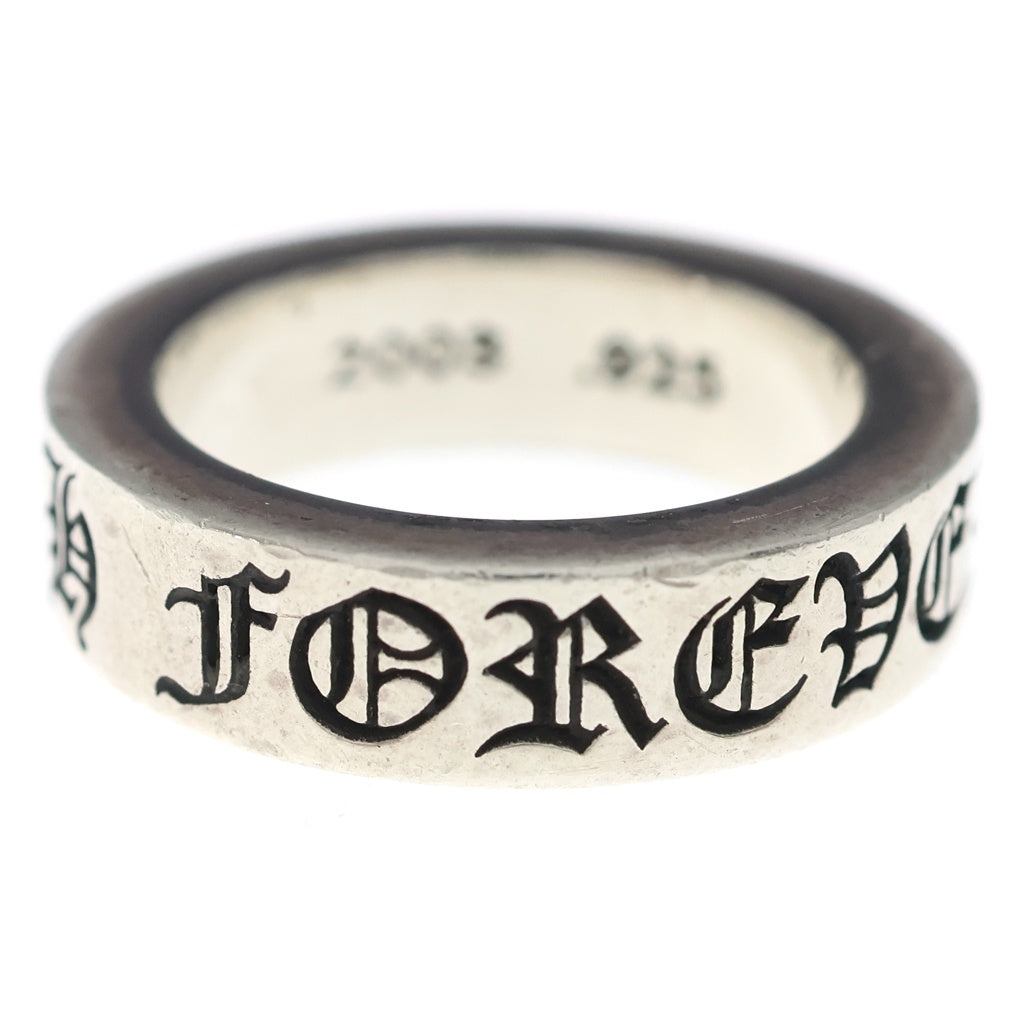 CHROME HEARTS(クロムハーツ) 6mm SPACER FOREVER 6mmスペーサーリング フォーエバーシルバーBCA337 レディース