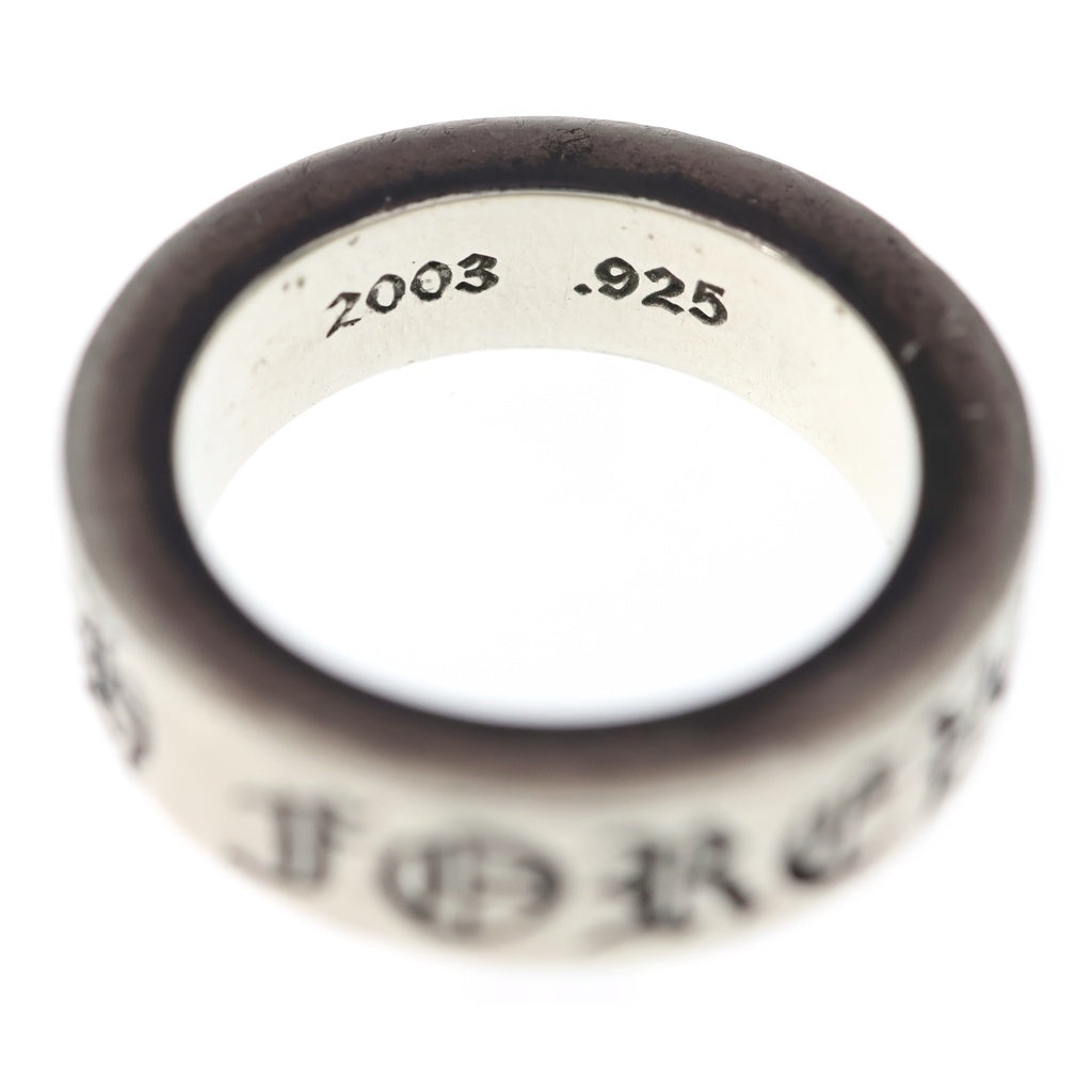CHROME HEARTS(クロムハーツ) 6mm SPACER FOREVER 6mmスペーサーリング フォーエバーシルバーBCA337 レディース
