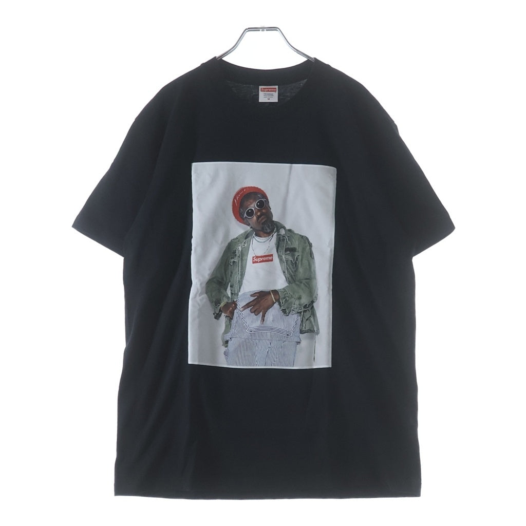 SUPREME(シュプリーム) Andre 3000 Tee アンドレ 3000 半袖Tシャツ カットソー ブラック