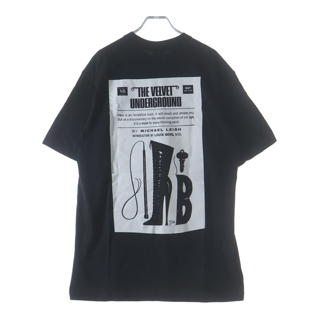 SUPREME(シュプリーム) 19AW Velvet Underground Tee ザ ベルベット アンダーグラウンド 半袖Tシャツ カットソー ブラック