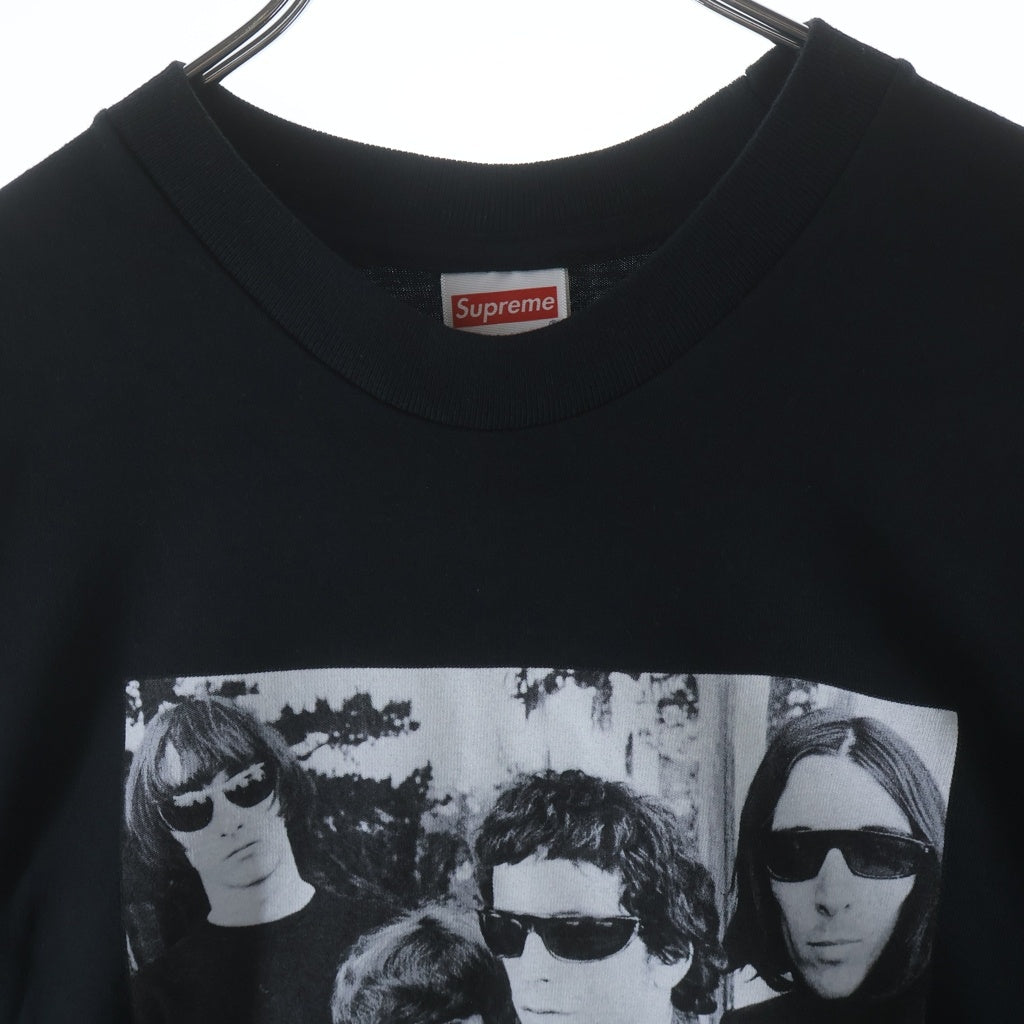 SUPREME(シュプリーム) 19AW Velvet Underground Tee ザ ベルベット アンダーグラウンド 半袖Tシャツ カットソー ブラック
