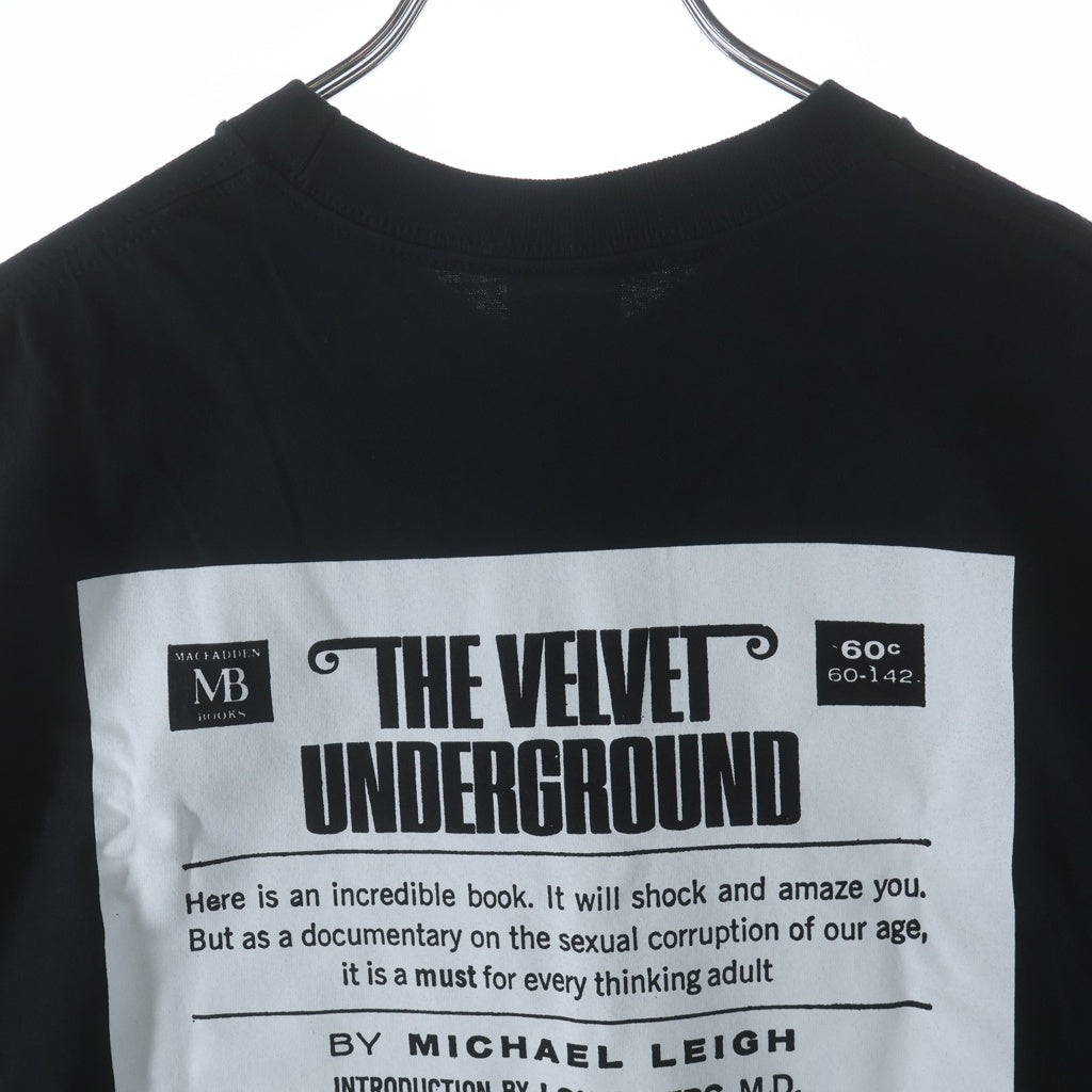 SUPREME(シュプリーム) 19AW Velvet Underground Tee ザ ベルベット アンダーグラウンド 半袖Tシャツ カットソー ブラック