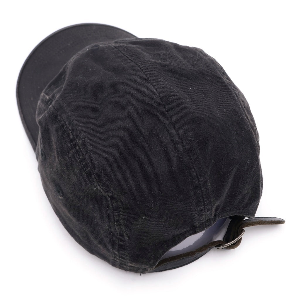 SUPREME(シュプリーム) 23AW Washed Chino Twill Camp Cap ウォッシュド チノツイル キャンプキャップ 帽子 ブラック