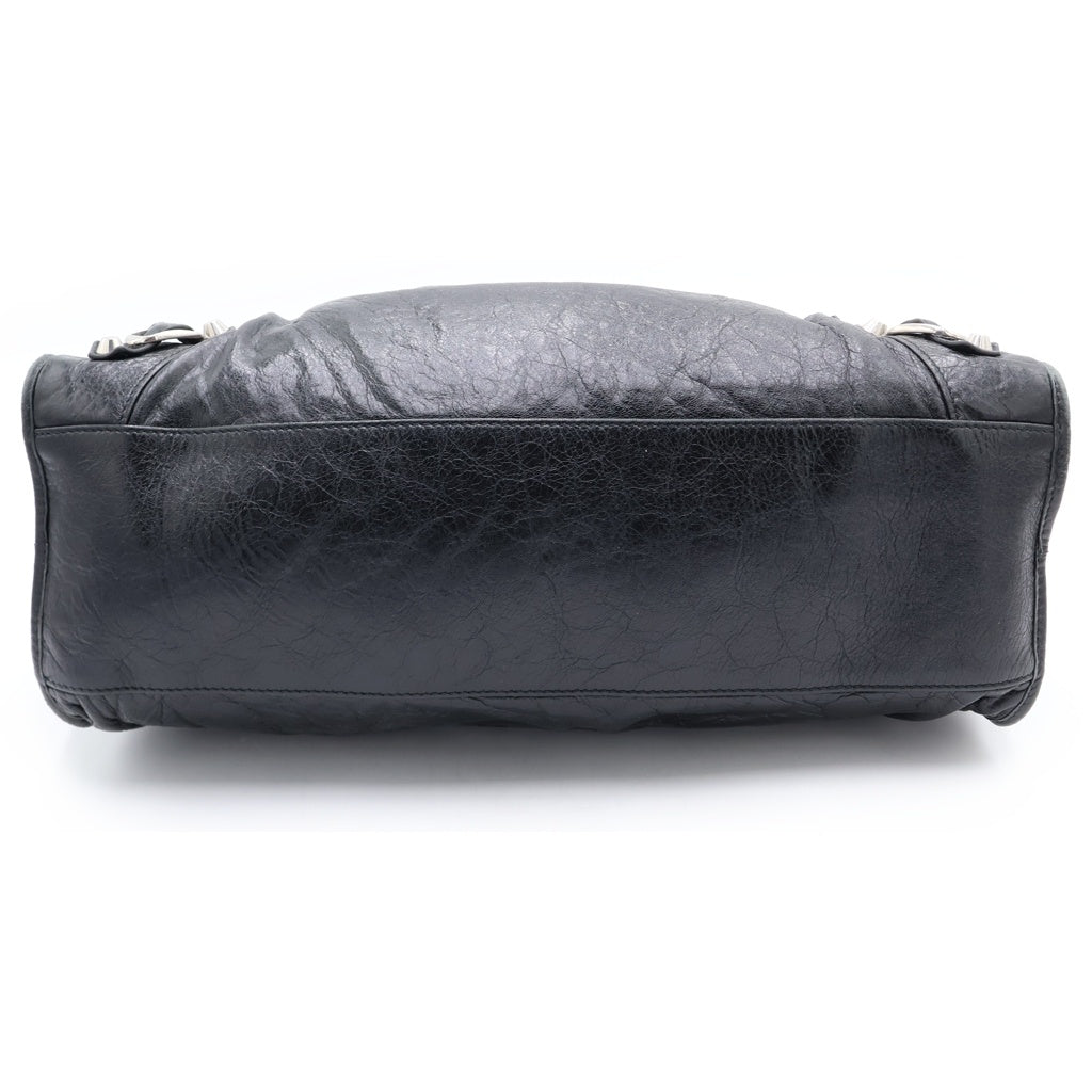BALENCIAGA(バレンシアガ) LE CITY シティ ミディアムレザーバック ブラック 823058-1000 レディース