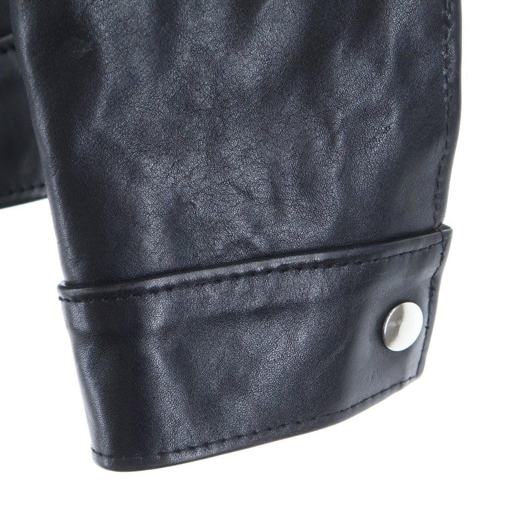 Lewis Leathers(ルイスレザー) WESTERN JACKET ウエスタンジャケット ベジタブル カウハイド レザージャケット ブラック