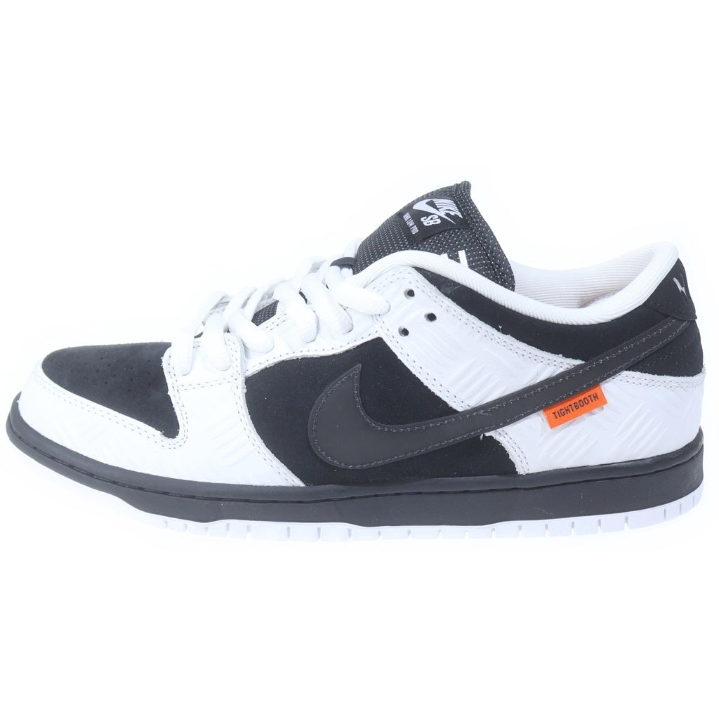 NIKE(ナイキ) ×TIGHTBOOTH SB Dunk Low Pro QS SB ダンク ロー プロ QS ローカットシューズ スニーカー US10.5/28.5cm ブラック/ホワイト