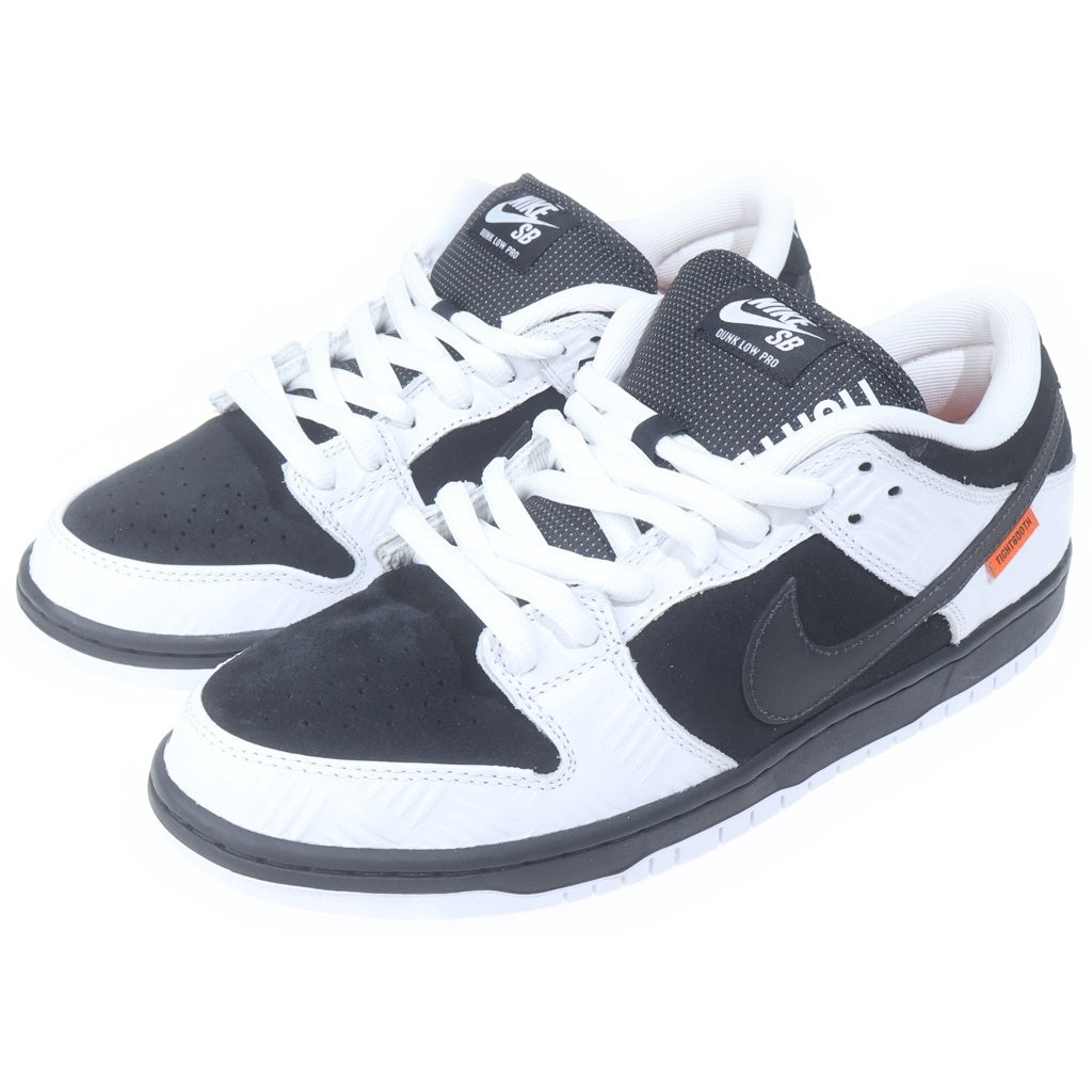 NIKE(ナイキ) ×TIGHTBOOTH SB Dunk Low Pro QS SB ダンク ロー プロ QS ローカットシューズ スニーカー US10.5/28.5cm ブラック/ホワイト
