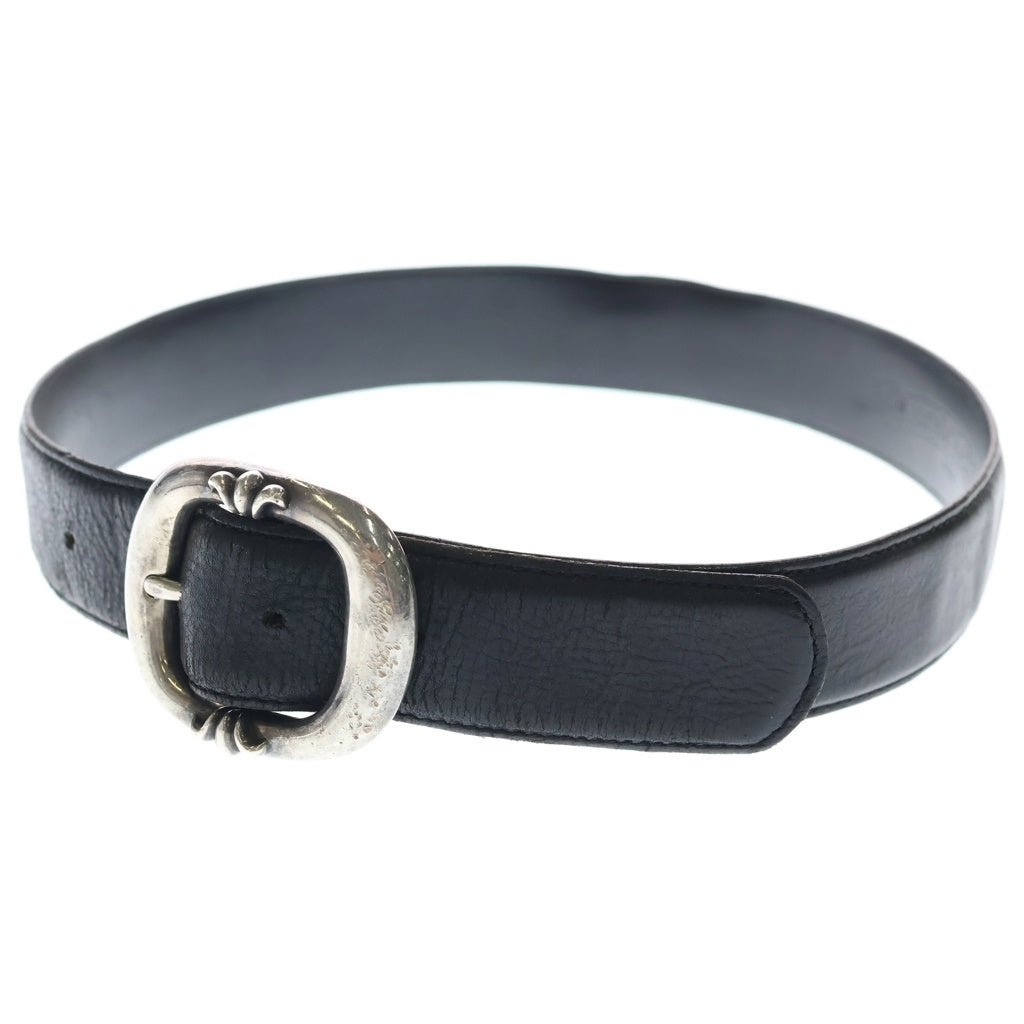 CHROME HEARTS(クロムハーツ) BLT GUNSLINGER1.5 ガンスリンガーバックル レザーベルト シルバー BCA356