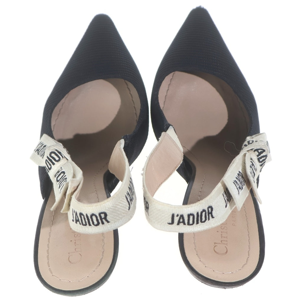 Christian Dior(クリスチャンディオール) スリングバックパンプス レディース ブラック