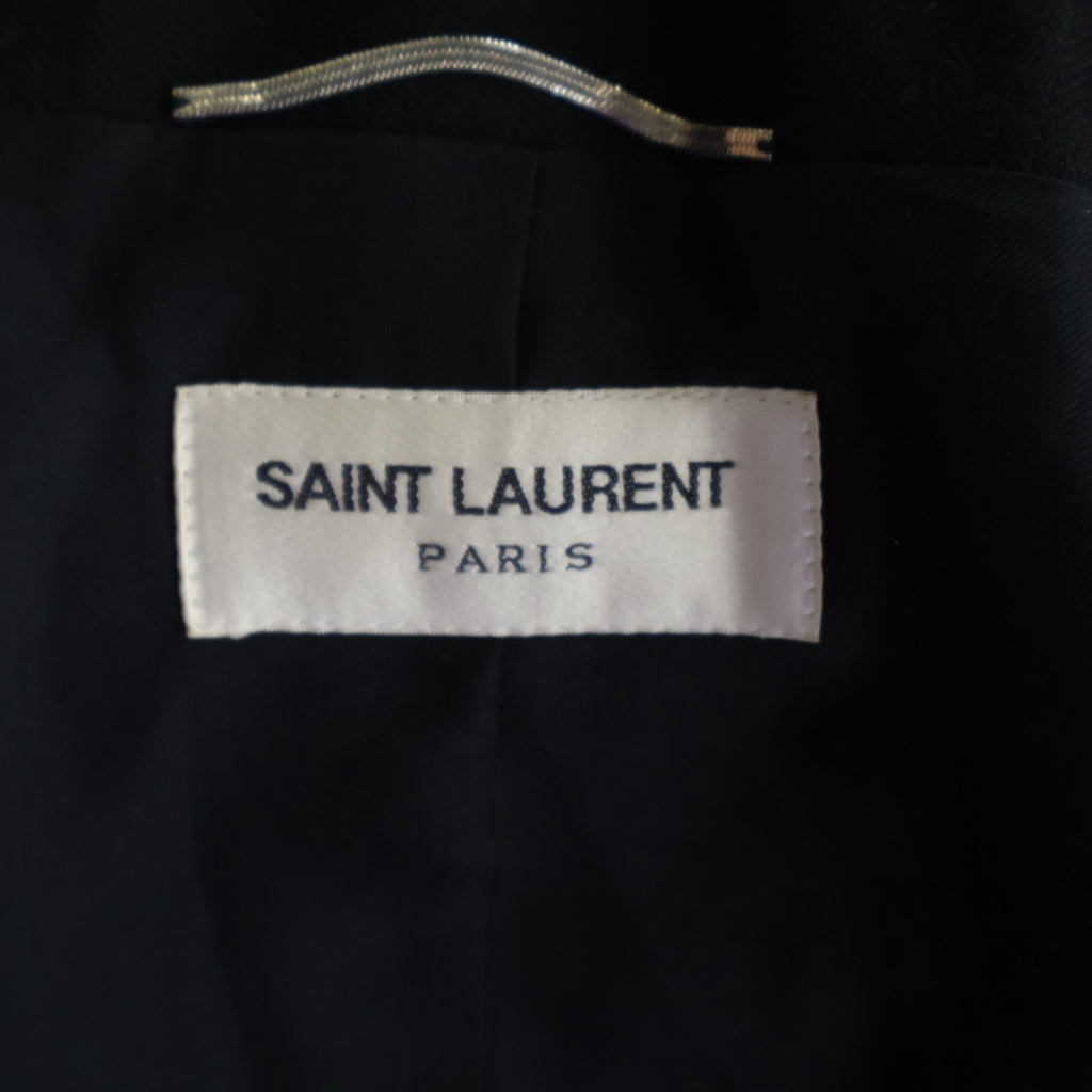 SAINT LAURENT PARIS(サンローランパリ) 18SS ナポレオン テーラードジャケット ブラック 554316 Y519U