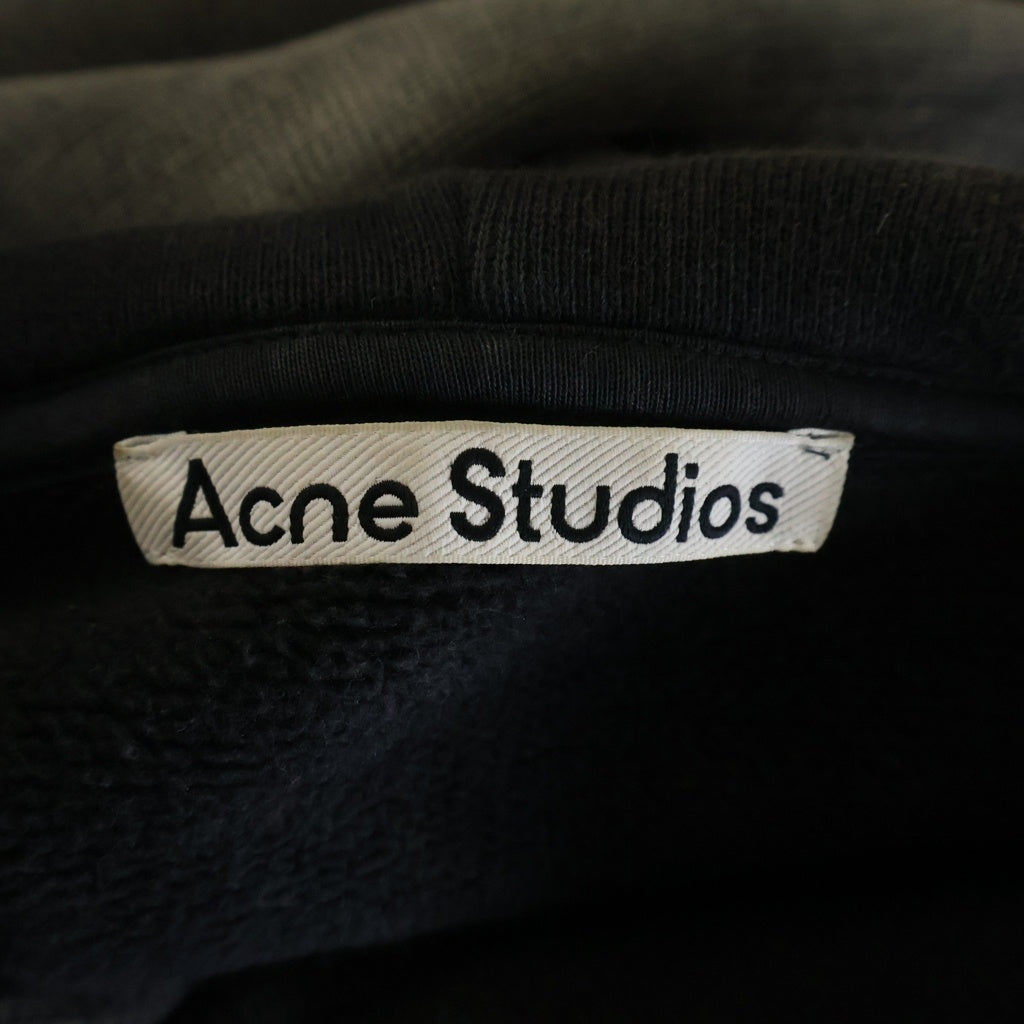 Acne Studios(アクネ ストゥディオズ) 25AW GARMENT DYE SWEAT HOODIE ガーメント ダイ プルオーバースウェットパーカー フーディー グレー FN-UX-SWEA000019