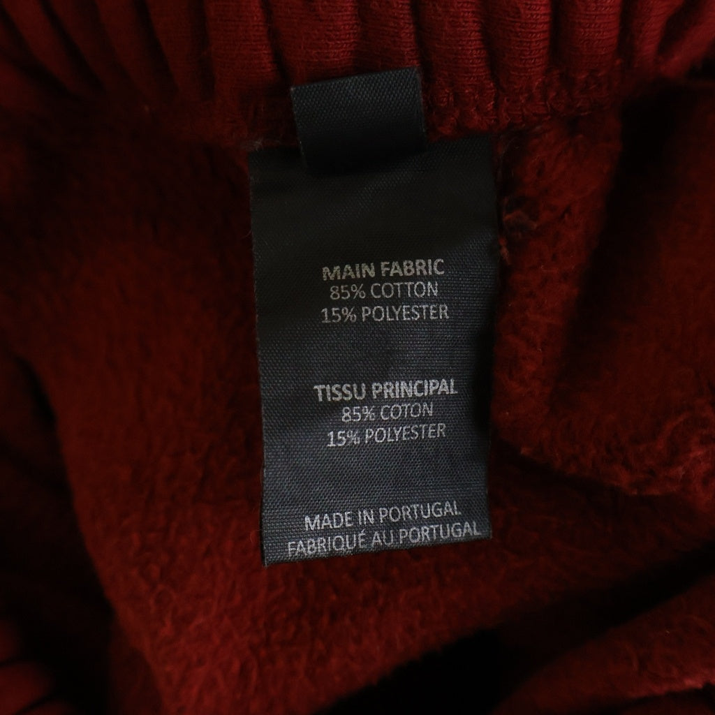 VETEMENTS(ヴェトモン) 18AW ロゴプリントスウェットロングパンツ レッド WAH19PA107