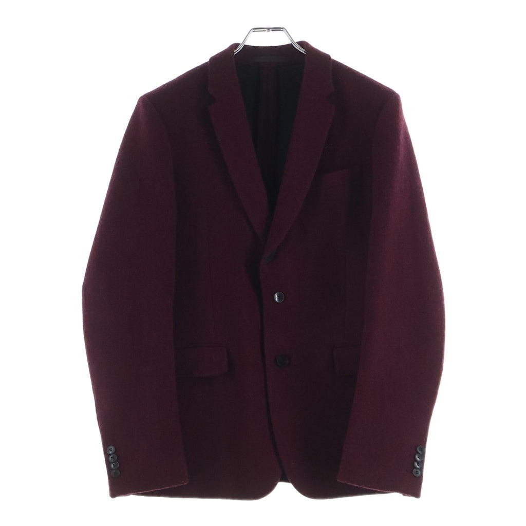 VALENTINO(ヴァレンティノ) ウール シングルブレスト セットアップ テーラードジャケット スラックス レッド