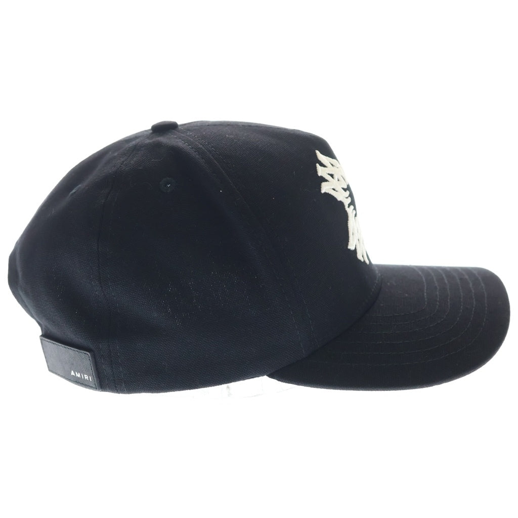 AMIRI(アミリ) MA QUAD CANVAS HAT クワッド キャンバス ハット ブラック AMHACP1034
