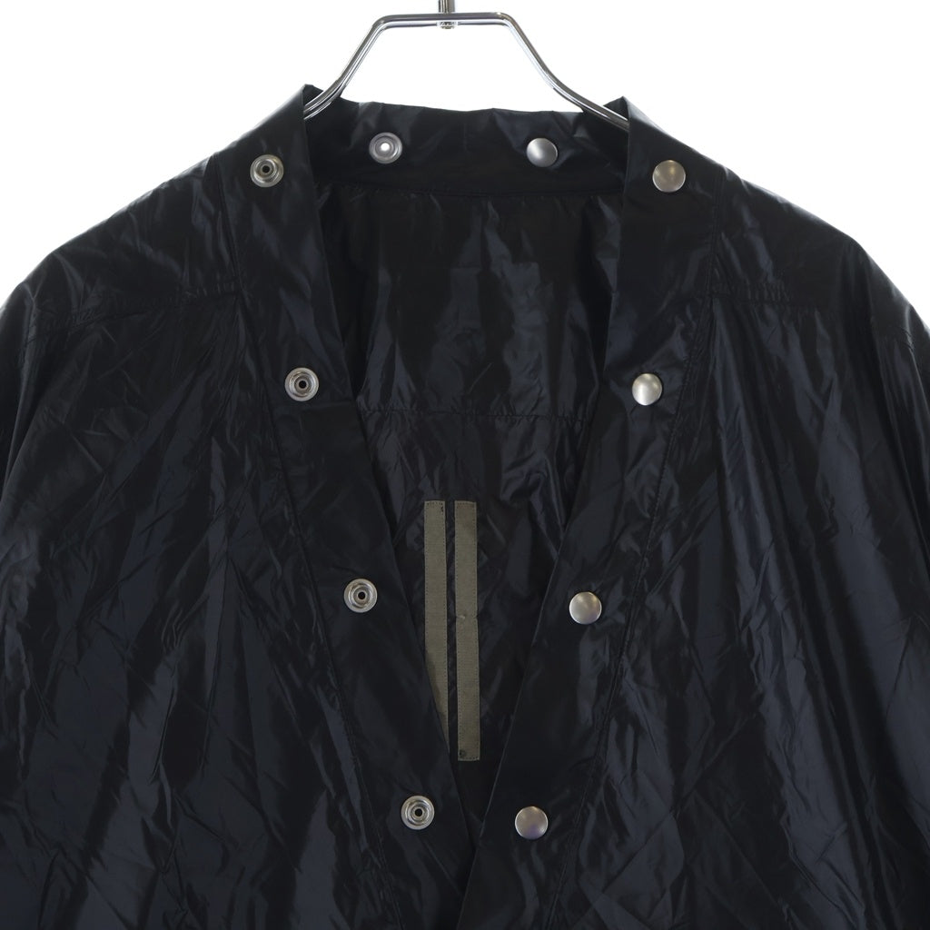 Rick Owens(リックオウエンス) 26SS LARRY SHIRT ラリー 長袖シャツ ブラック DU01F4287-NPS