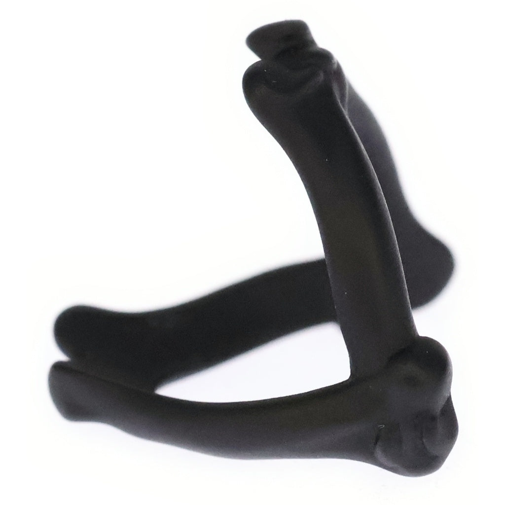 TAKAHIROMIYASHITA The SoloIst.(タカヒロミヤシタザソロイスト) BONE SHAPED VICTORY RING ボーンシェイプ ヴィクトリーリング ブラック SA.0063AW23