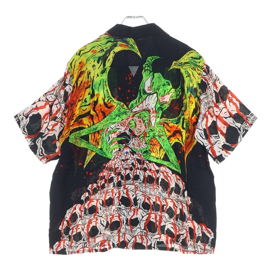WACKO MARIA(ワコマリア) NECK FACE HAWAIAN SHIRT ハワイアン半袖シャツ マルチ