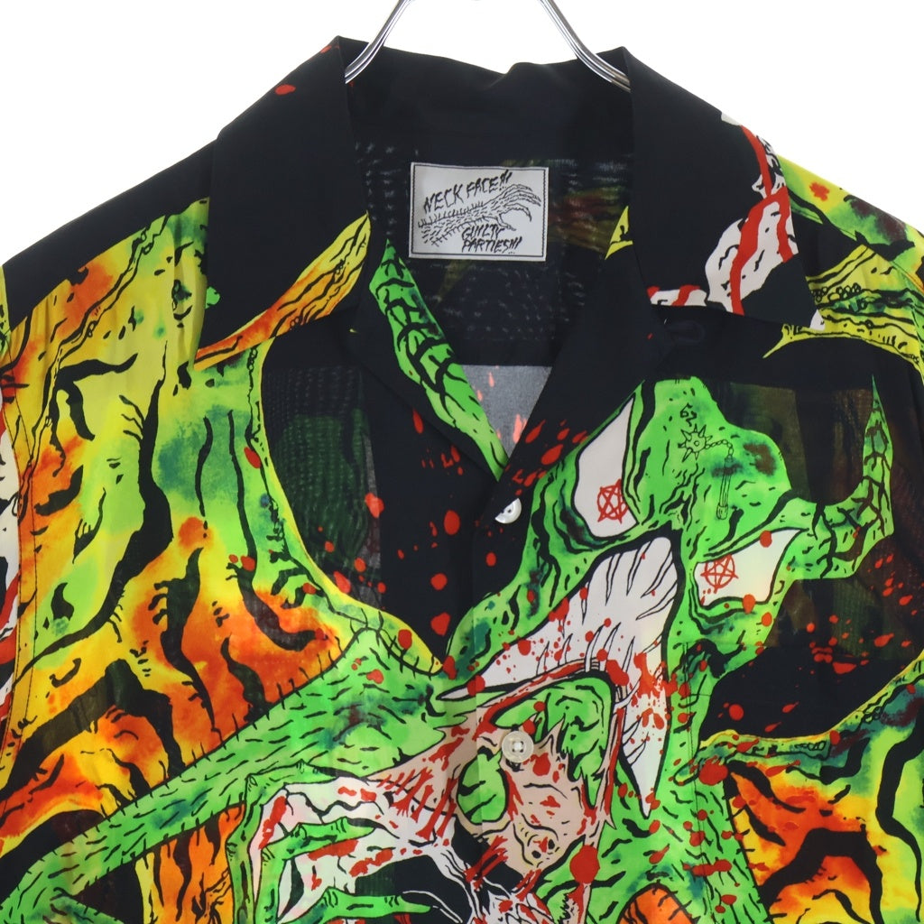 WACKO MARIA(ワコマリア) NECK FACE HAWAIAN SHIRT ハワイアン半袖シャツ マルチ