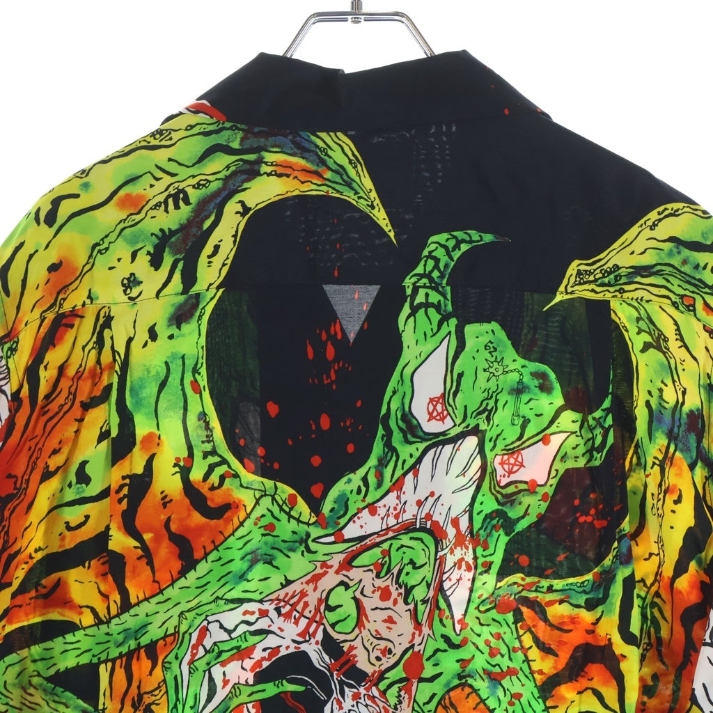 WACKO MARIA(ワコマリア) NECK FACE HAWAIAN SHIRT ハワイアン半袖シャツ マルチ