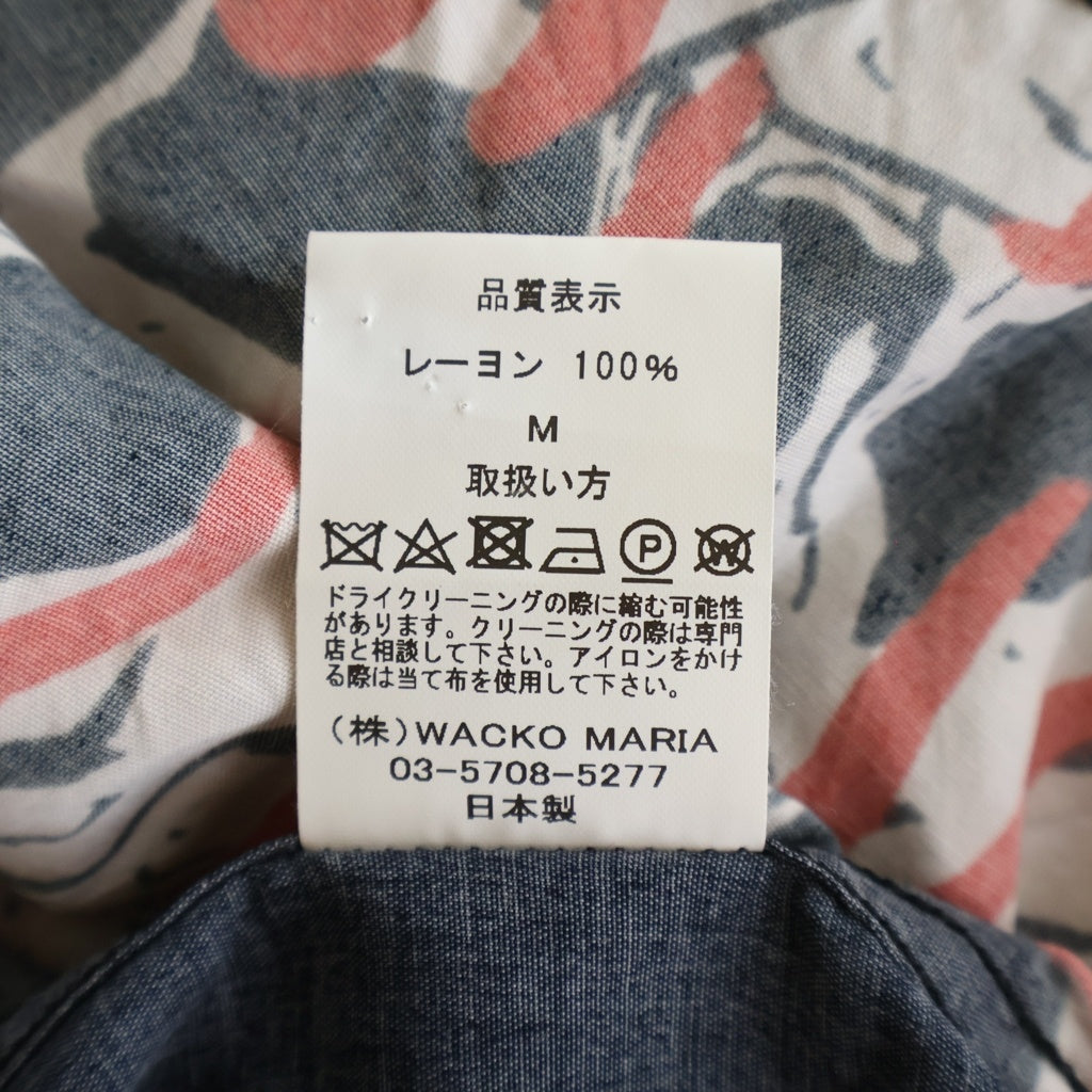 WACKO MARIA(ワコマリア) NECK FACE HAWAIAN SHIRT ハワイアン半袖シャツ マルチ