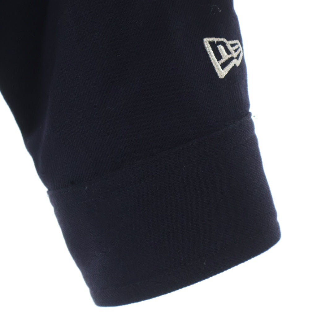 Yohji Yamamoto(ヨウジヤマモト) ×NEW ERA WOOL COACH JACKET ニューエラ ウールコーチジャケット ネイビー FR-Y30-145