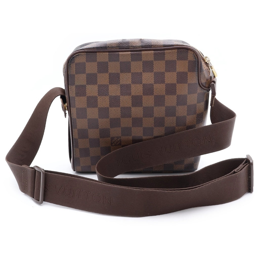 LOUIS VUITTON(ルイヴィトン) ダミエ・エベヌ オラフPM ショルダーバッグ ブラウン M41442 レディース