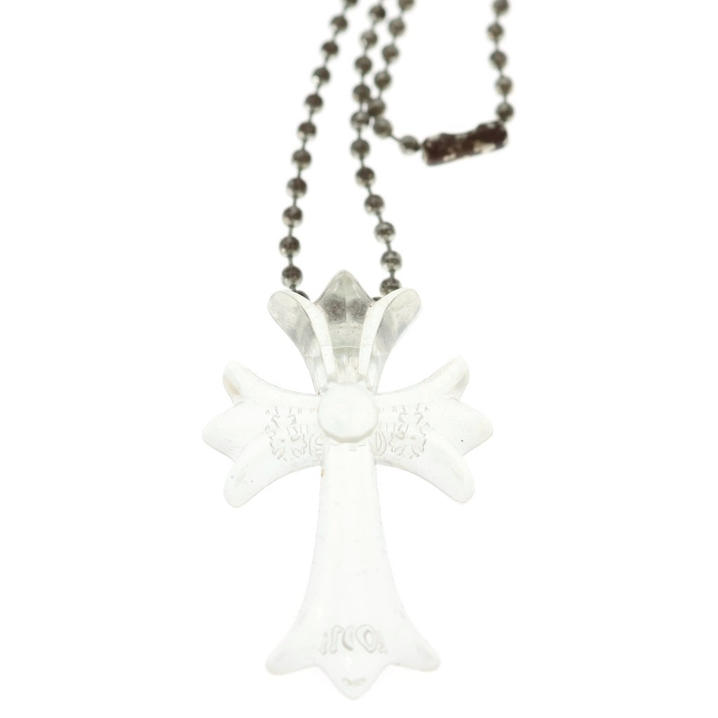 CHROME HEARTS(クロムハーツ) 20th anniv. RUBBER CH CRS SML 青山20周年記念 ラバー スモール CHクロス シリコン クリア ネックレス クリア