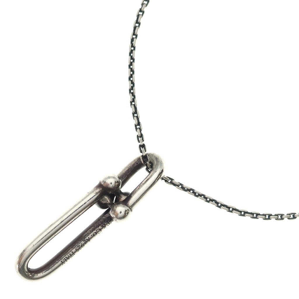 TIFFANY & Co.(ティファニー) ハードウェア リンク ペンダントネックレス シルバー レディース