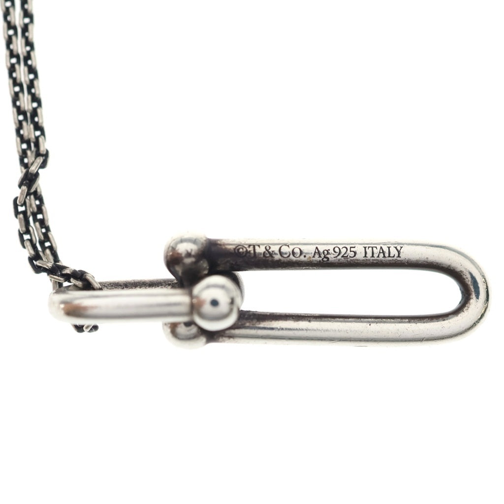 TIFFANY & Co.(ティファニー) ハードウェア リンク ペンダントネックレス シルバー レディース