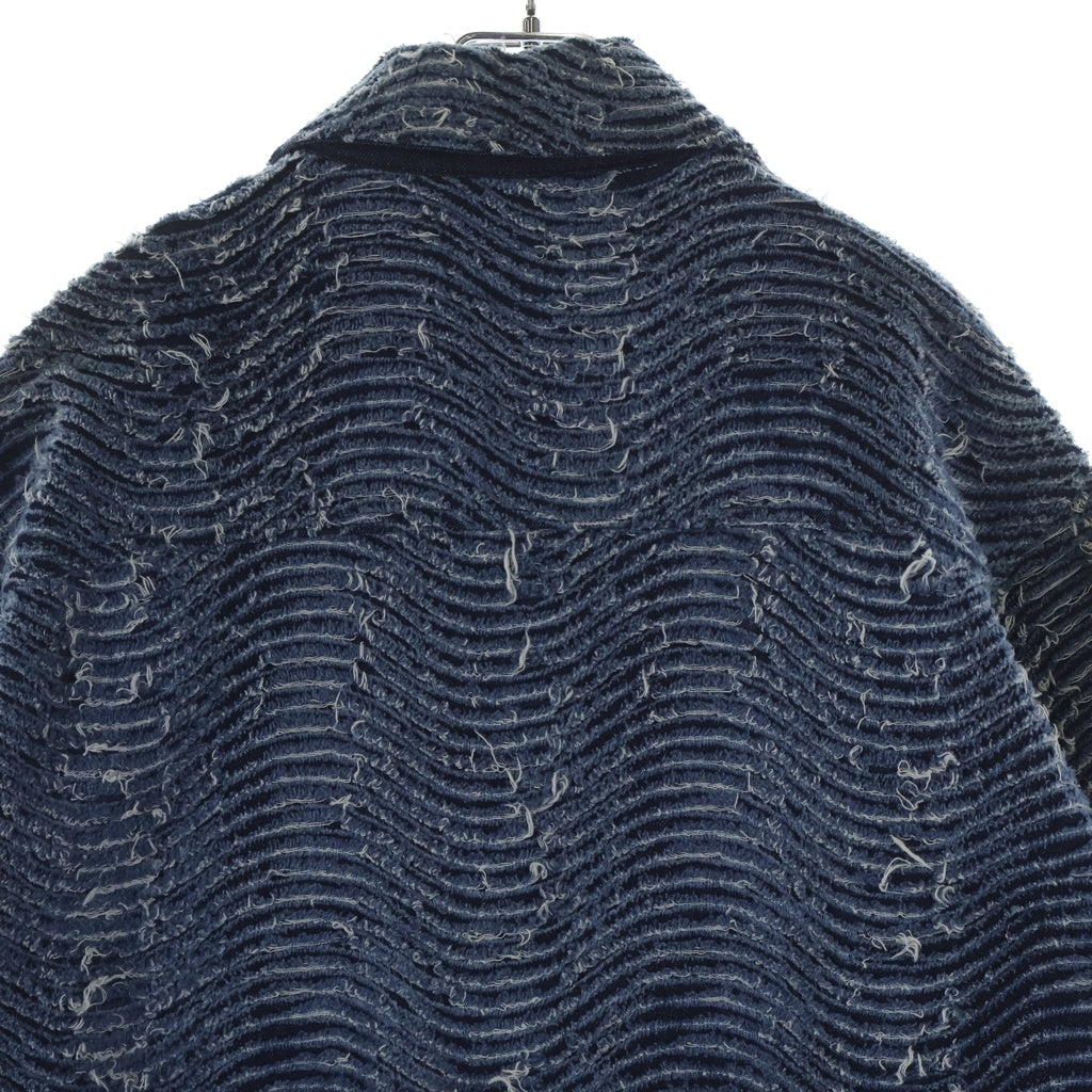 MYne(マイン) 23SS Wave Denim Jacket ウェーブデニムジャケット インディゴ