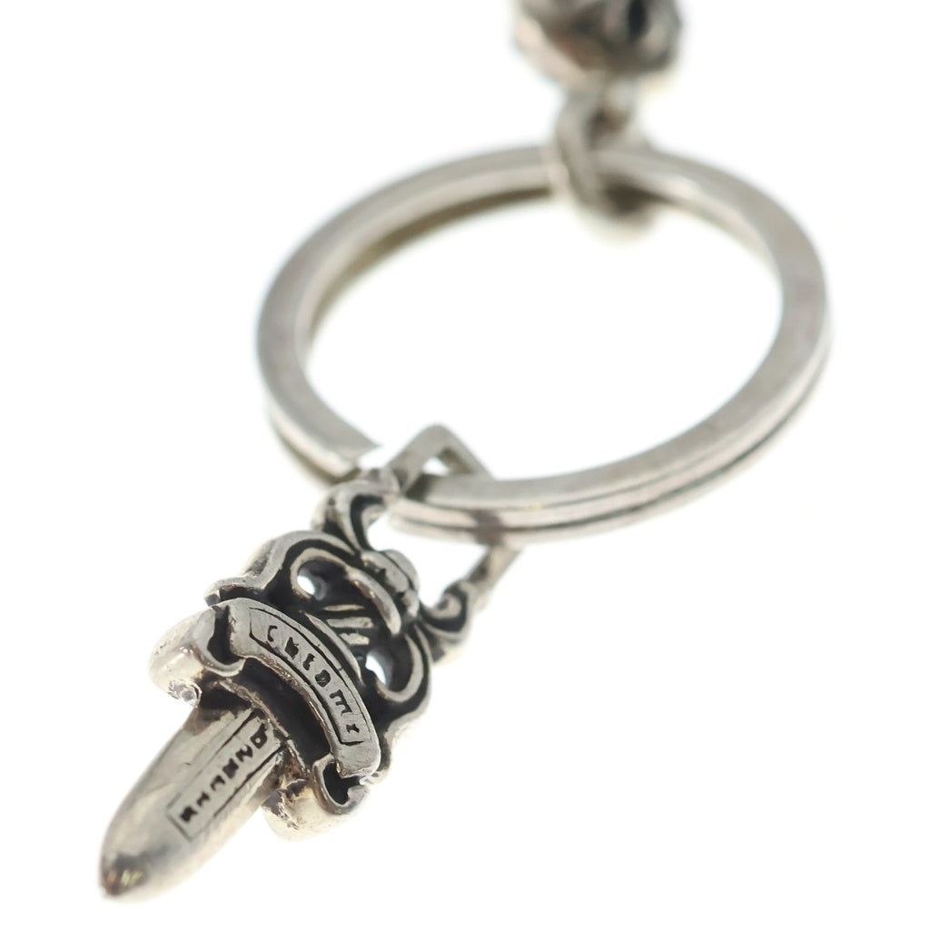 CHROME HEARTS(クロムハーツ) CLIP No2 BALL 3B クロスボール クリップ キーチェーン シルバー