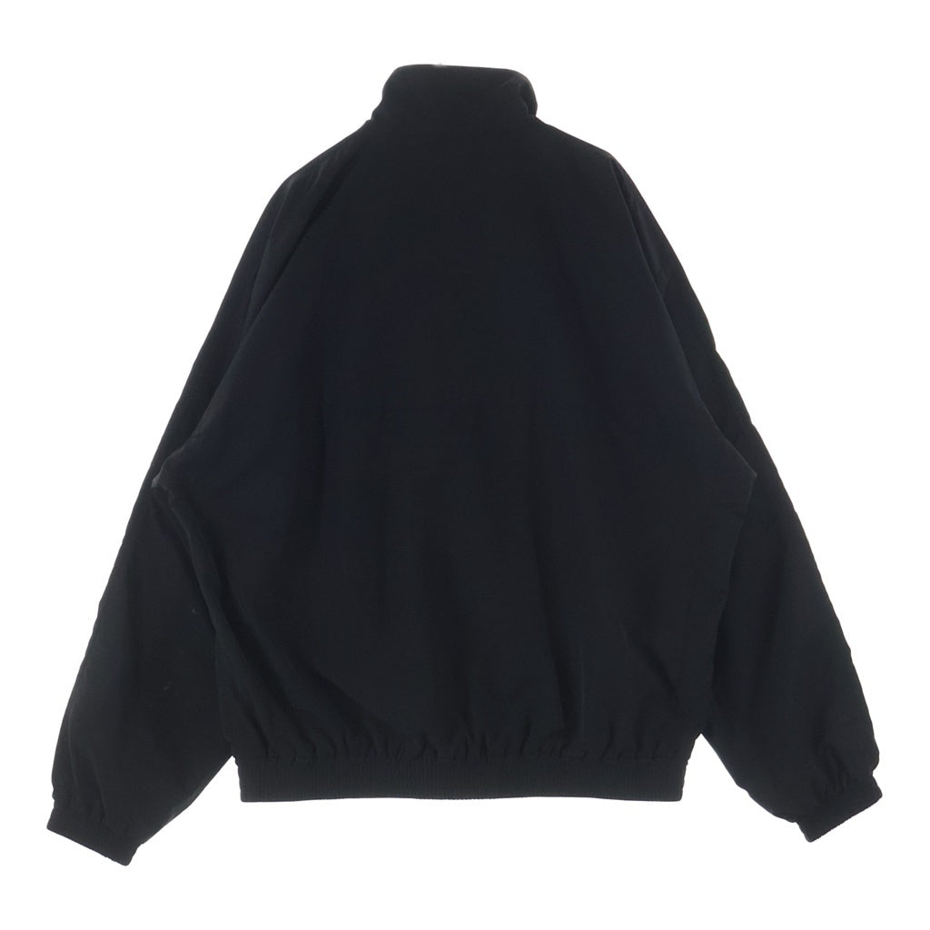 WACKO MARIA(ワコマリア) 26SS ×UMBRO TRACK JACKET TYPE1 アンブロ フロント刺繍 ジップアップ ナイロンジャケット ブラック 26SS-WMO-UB01