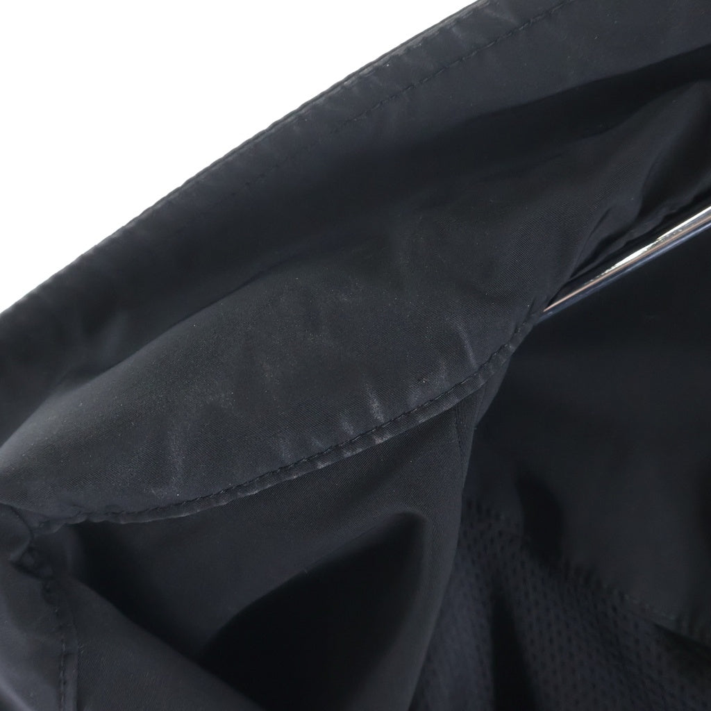 WACKO MARIA(ワコマリア) 26SS ×UMBRO TRACK JACKET TYPE1 アンブロ フロント刺繍 ジップアップ ナイロンジャケット ブラック 26SS-WMO-UB01